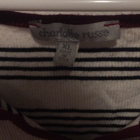 Striped crop top - Picture 2 of 3